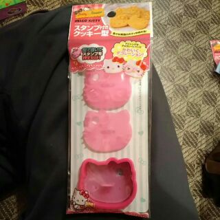 全新日本hello kitty餅乾模型