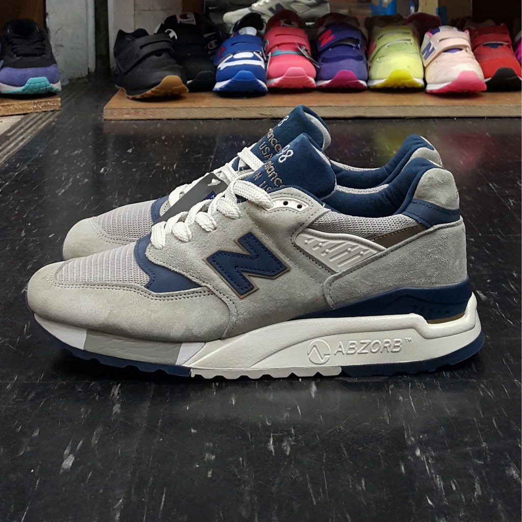 New Balance nb 998 美國製 美製 M998CSEF made in U.S.A. 白色 米白色 藍色