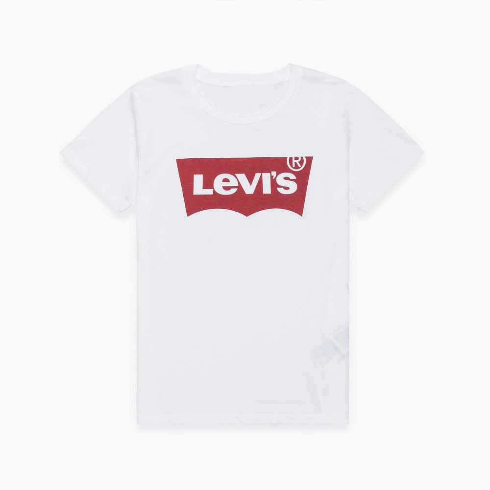 Levi's T恤 短袖 短T 純棉 女版 LOGO款 T恤 短袖 短T-Shirt 圓領~L17369 白色(現貨)