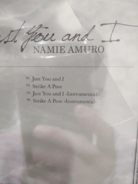 安室奈美惠just You And I 台版全新送明信片 蝦皮購物