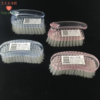 水晶熨斗洗衣刷 帶柄洗衣刷 手柄式洗衣刷 地板刷 清潔刷 洗鞋刷 家用刷 刷子 鞋刷 衣刷 洗衣刷｜久久生活館