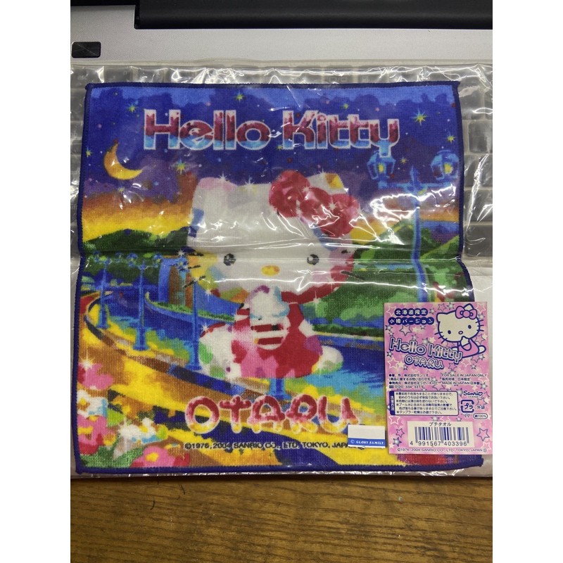 Hello Kitty凱蒂貓 北海道限定 三麗鷗 日本🇯🇵 手帕 Otaru 抗菌防臭