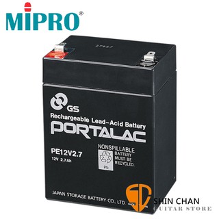 小新樂器館 | MIPRO MB-30 MA-101專用 充電電池 12V/ 2.9AH【MB30】