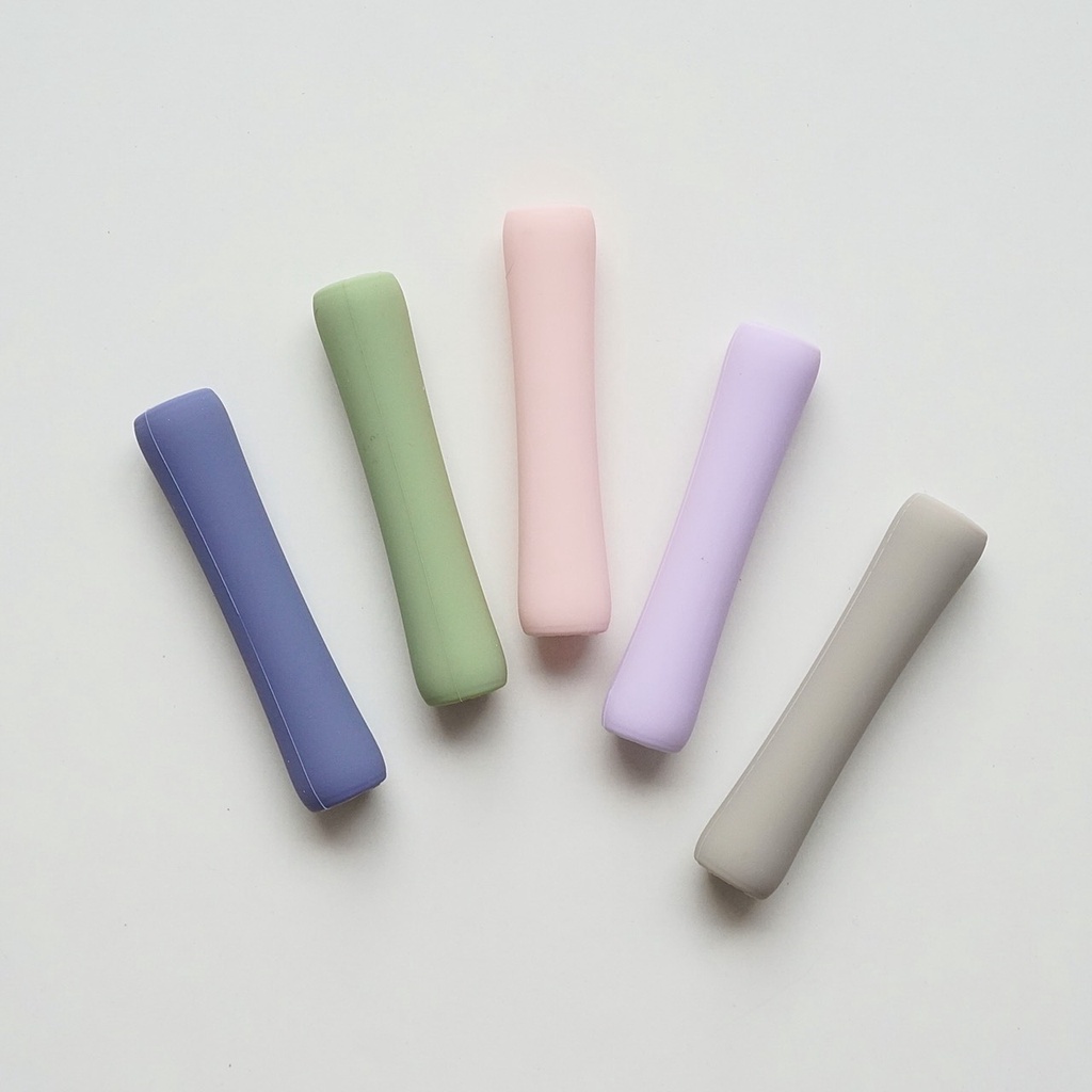 時尚防滑手寫筆盒由於出汗韓國柔和的顏色 Apple Pencil 1 / 2