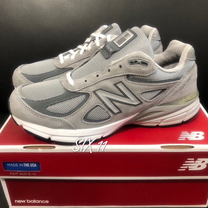 @SIX@NEW BALANCE 990 元祖灰 美製 麂皮 3M 反光 復古 慢跑鞋 余文樂 M990GL4