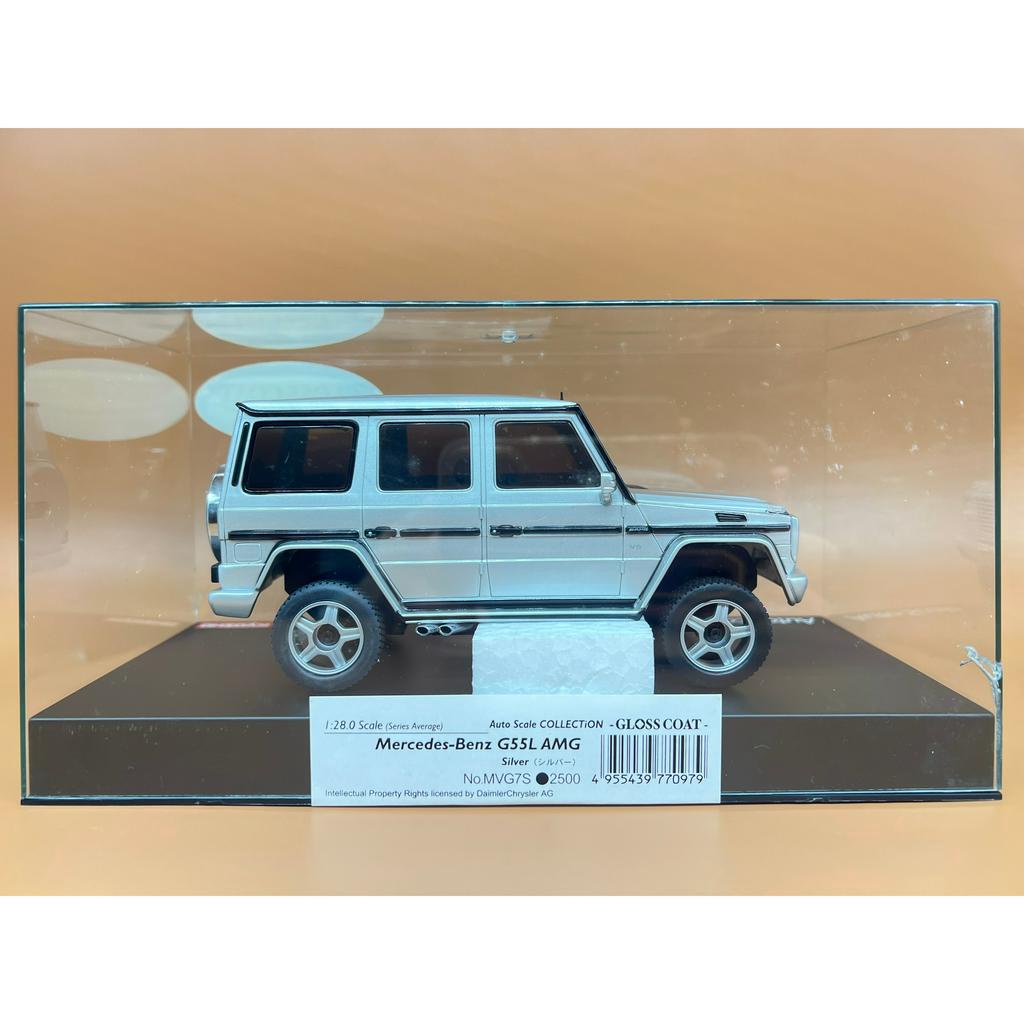 Kyosho MINI-Z 車殼 Mercedes-Benz G55L AMG 電鍍銀色 MVG7S