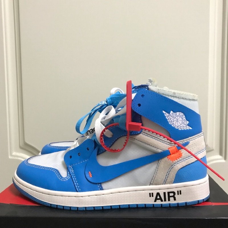 jordan unc x off white