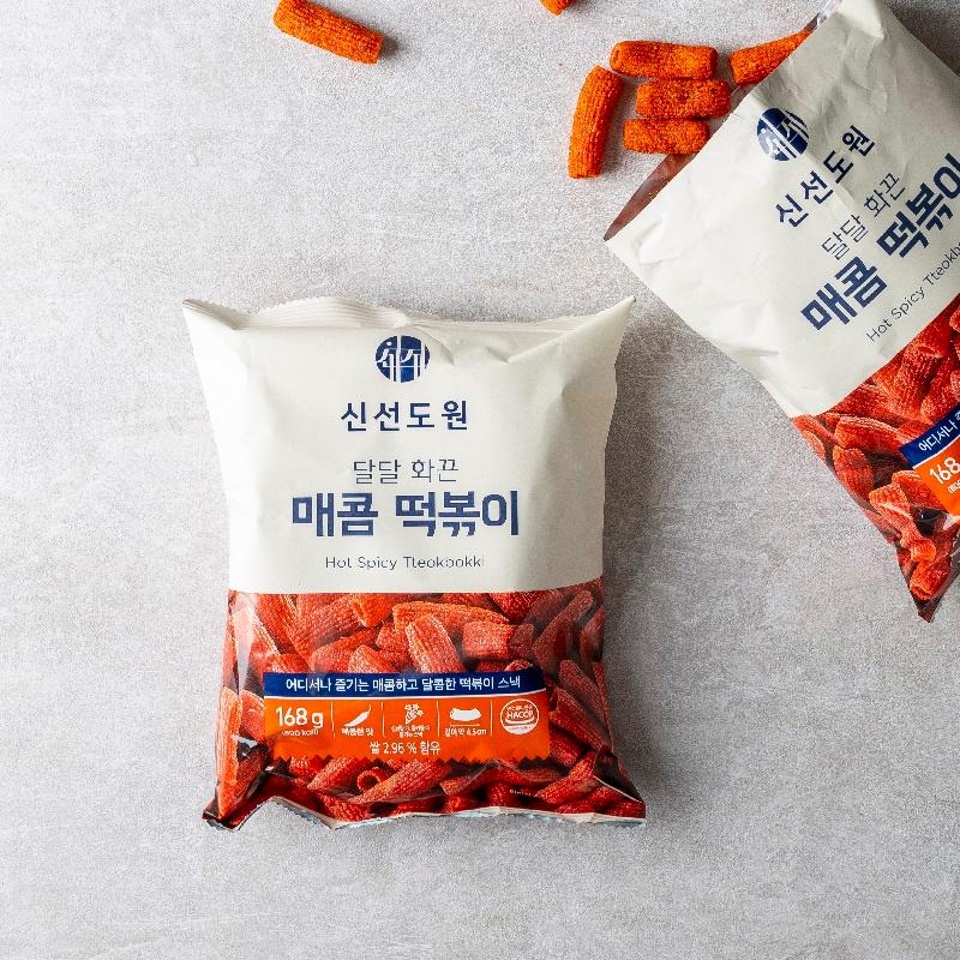[Shinsundowon] 甜辣辣炒年糕 小吃 tteokbokki snack 韓國糖果 168g