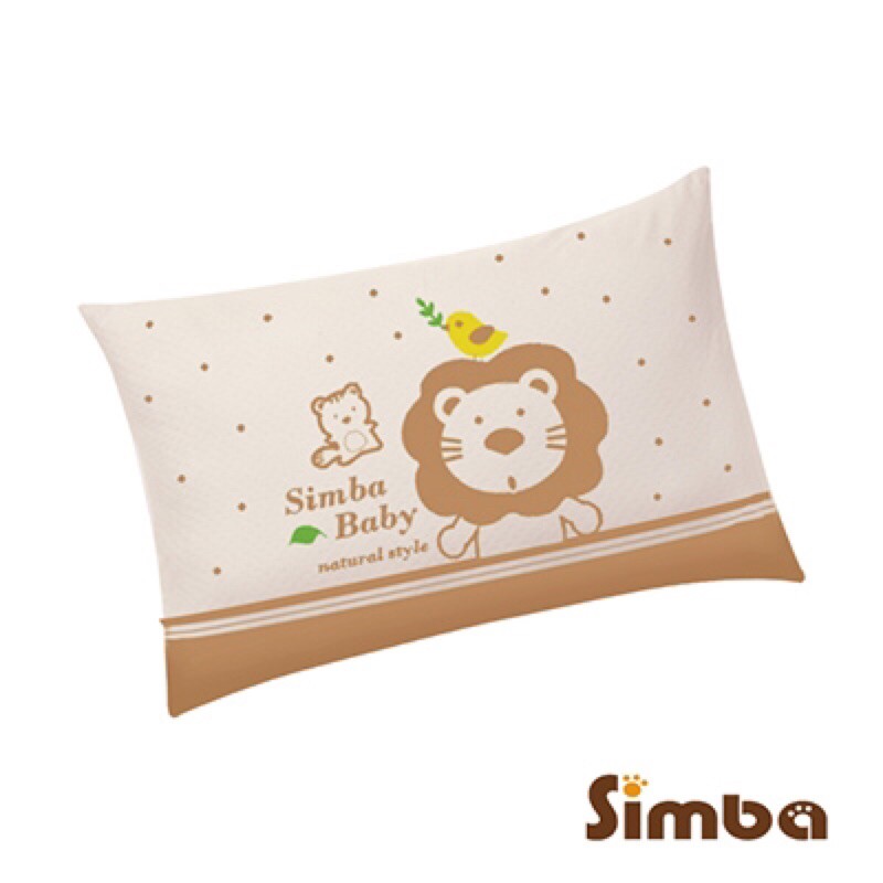 小獅王辛巴 有機棉兒童枕 Simba (約31X48cm)