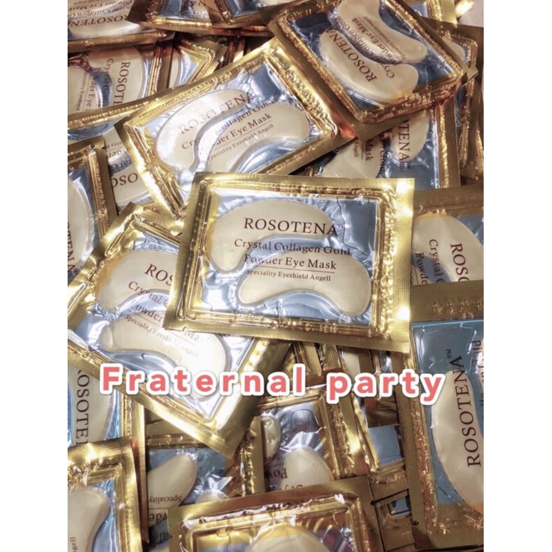 【F P】✦台灣現貨✦ROSOTENA✦ 眼膜 膠原蛋白/黑眼圈/眼袋/提拉緊致/舒緩眼膜/黃金眼膜 Eye Mask