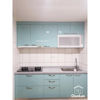 ❤春蘭系統廚具❤ 工廠直營！自產自銷！品質保證！ＬＧ人造石+木心桶身+結晶門板，流理臺完工價64,450