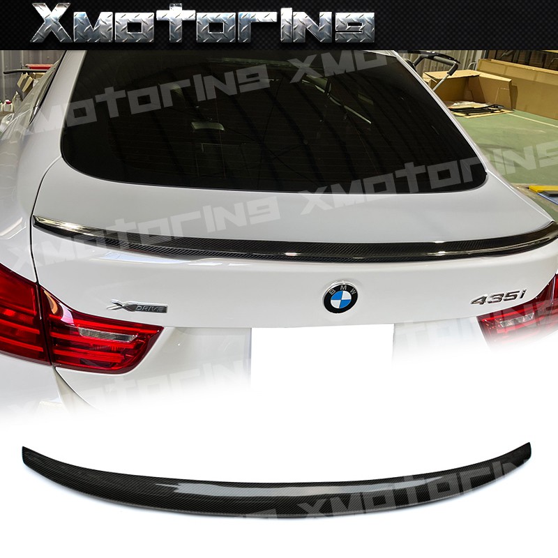 XM碳纖維精品 BMW F36 4系 P款 碳纖維尾翼 四門Gran Coupe 420 428 435 440 4GC