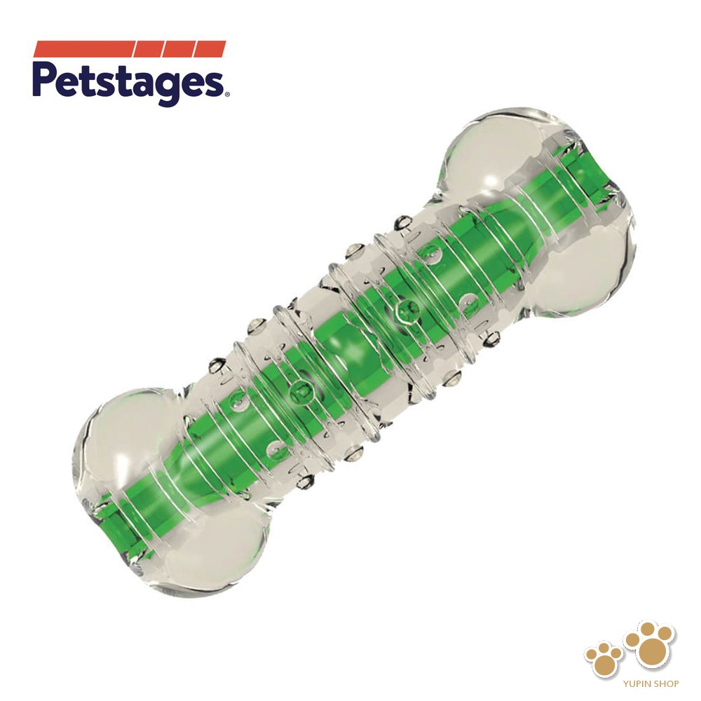 美國 Petstages 綠咖咖果凍骨 263 264 265 266 迷你/小/中/大型犬 啃咬 狗玩具