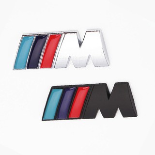 BMW 【立體M標車貼】 寶馬 M金屬貼 金屬 改裝金屬M車標 尾標 3D立體 運動改裝車 鋁貼 彩繪 車貼 M