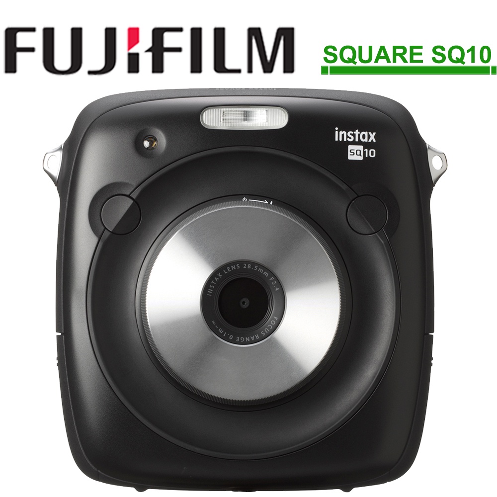 FUJIFILM instax SQUARE SQ10 SQ 10 方形拍立得相機 公司貨 黑色