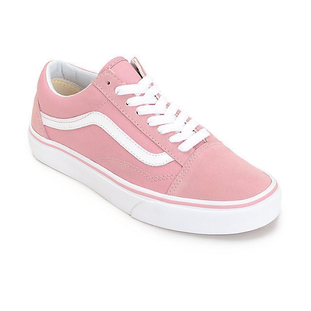 light pink old skool vans