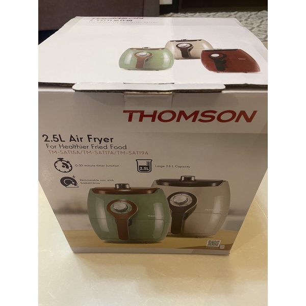 氣炸鍋THOMSON TM-SAT15A 2.5L（復古綠)