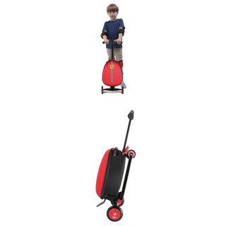 (全新品)Ferrari法拉利兒童滑板車旅行箱 兒童行李箱 拉桿箱