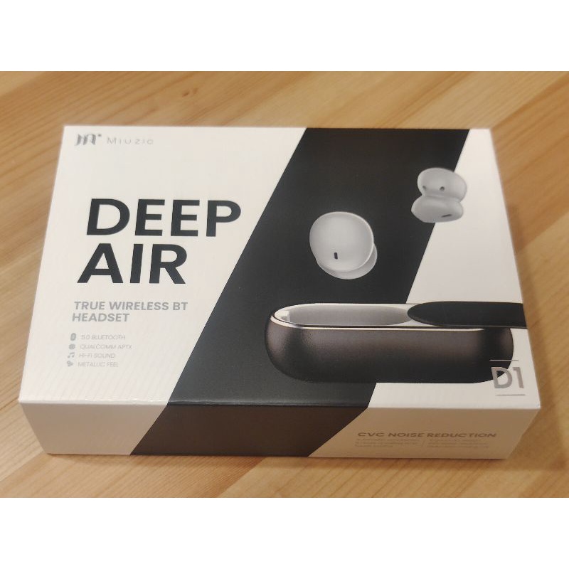 ［Miuzic 沐音］Deep air D1 立體重低音環繞真無限藍芽耳機