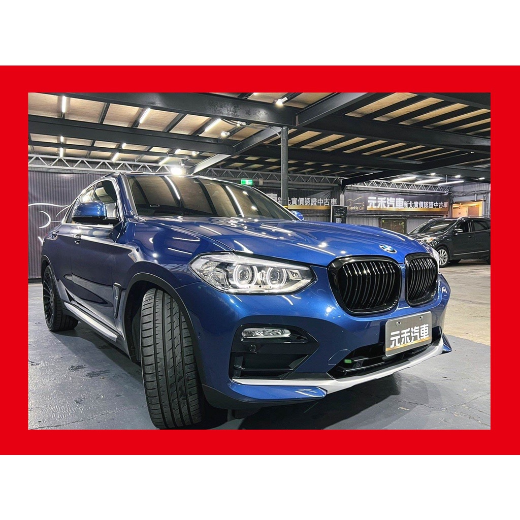 (85)正2019年出廠 G02型 BMW X4 xDrive20i運動版 2.0 汽油 晶耀藍