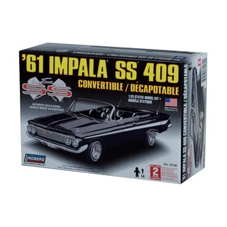 【詠揚模型玩具店】LINDBERG 1961 Impala 雪佛蘭 羚羊 SS 409 敞篷車 1/25 組裝模型