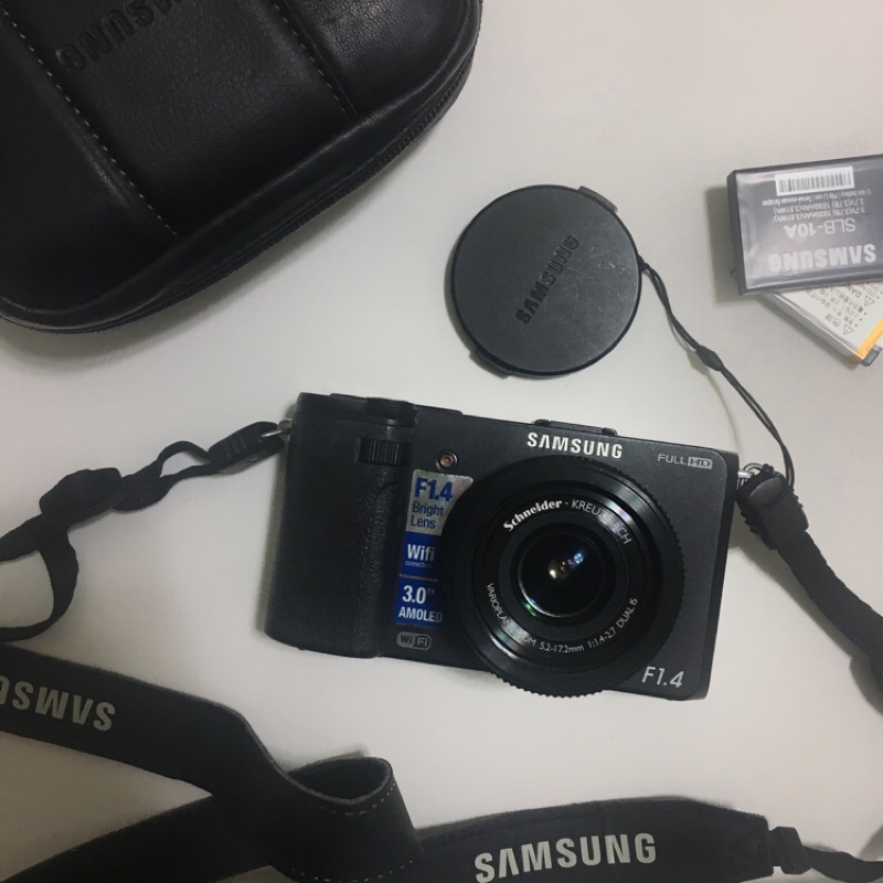 盒裝 Samsung EX2F smart camera 類單眼翻轉螢幕相機 內建閃光燈 可連wifi 二手