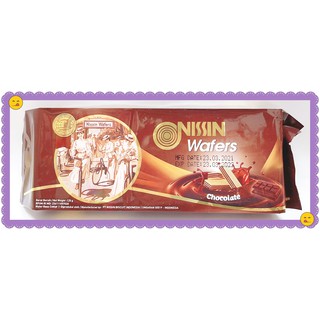 NISSIN WAFER CHOCOLATE 尼信巧克力威化餅乾