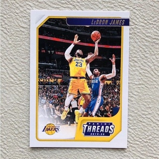 詹姆士 詹皇 2019-20 Lebron James Chronicles Threads #86 Lakers