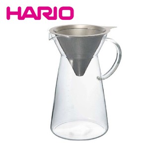【HARIO】不鏽鋼免濾紙濾杯組 700ml 700cc 不鏽鋼濾網 咖啡漏斗 咖杯用品 MDD-02SV