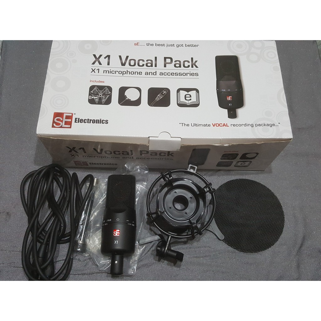 【二手良品】sE Electronics X1 vocal pack 電容式麥克風套裝