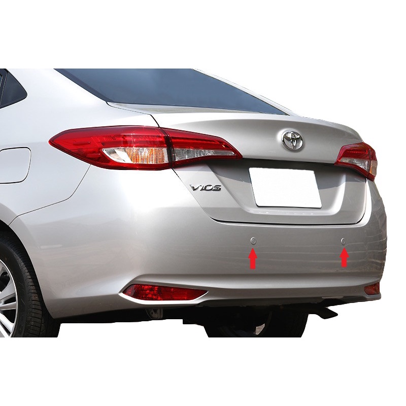 『007汽配城』Toyota/altis/cross/yc/Yaris/Vios 倒車雷達  崁入式 後兩眼偵測