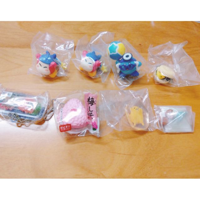 全新 扭蛋 盒玩 出售 星之卡比 鸚鵡茶房 梅 蛋黃哥 生魚片