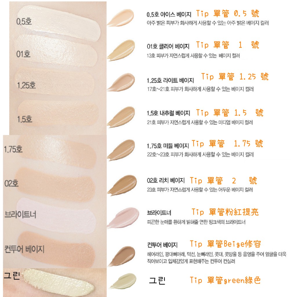 新色 綠色遮瑕修飾痘疤到貨 The Saem Tip Concealer 單管雙用遮瑕the Seam 黑眼圈 蝦皮購物