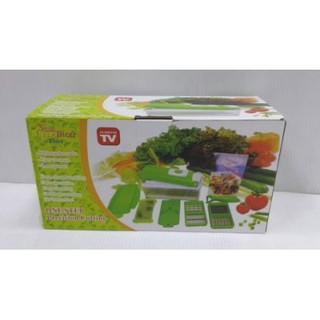 Nicer Dicer Plus廚房多功能切菜器～12套件可疊合本體