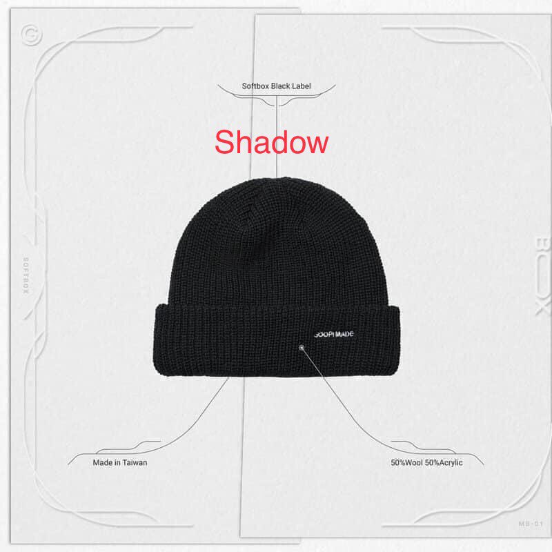 全新現貨GOOPiMADE MB-01 Softbox Knit Beanie Shadow 毛帽