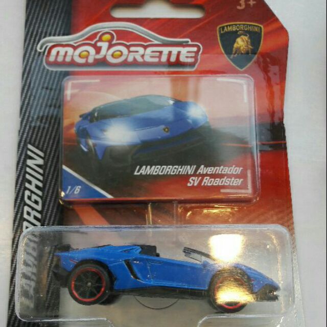 Majorette 美捷輪 Lamborghini Aventador SV Roadster 藍色精裝版