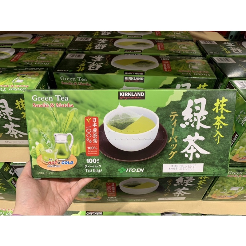 科克蘭日本綠茶包 1.5克*100包 好市多代購