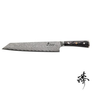 《Zhen 臻》101層 240㎜ 劍型牛刀 (主廚料理刀 廚師刀) ~ 德國進口大馬士革鋼