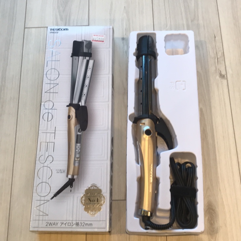 TPW2632 テスコム ヘアアイロン ゴールド