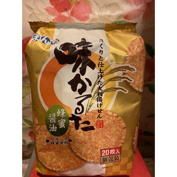 日本特價蜂蜜醬油米果（380克）