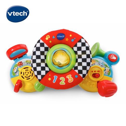 Vtech 寶寶帥氣方向盤【安琪兒婦嬰百貨】