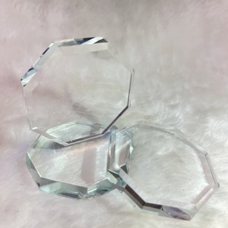 美甲 美睫 透明玻璃 調膠盤 甲油 調色板 調色盤 調膠板 混色板 玻璃塊 放膠盤