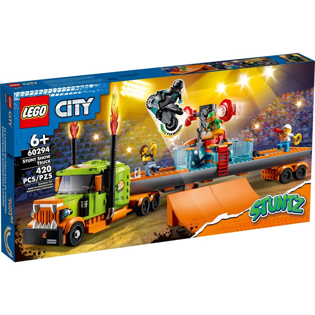 LEGO 樂高盒組 CITY 60294 特技表演卡車