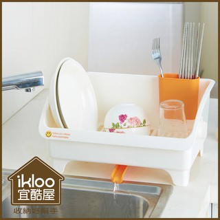 【ikloo】日系瀝水碗盤架 碗盤收納 瀝水架