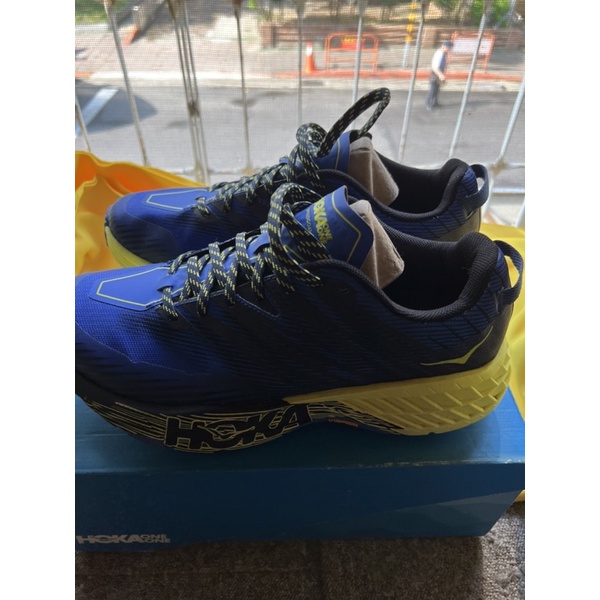 Hoka one one 野跑鞋 寬楦 us 9.5 jp27.5