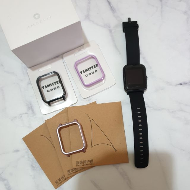 米動手錶AMAZFIT
青春版(台灣實體店面購買附螢幕貼保護框）