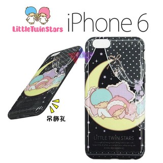 叉叉日貨 KIKILALA雙子星月亮睡覺iphone 6s 6 4.7吋手護殼 日本【iP67039】特價