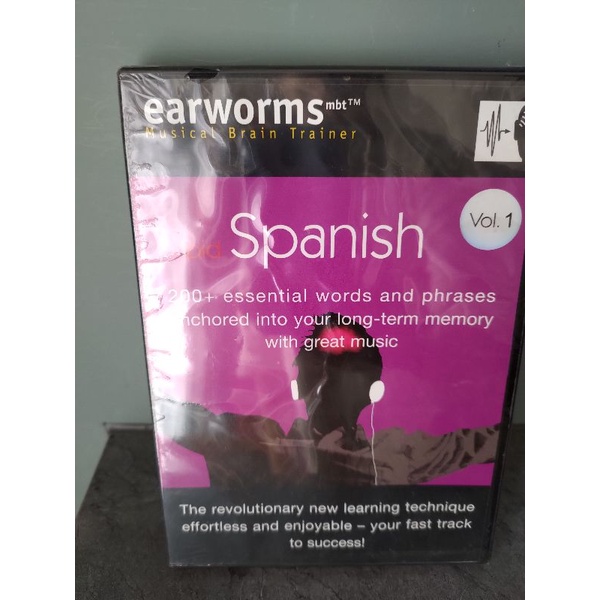 ［全新未拆封CD］Earworms Rapid Spanish, Volume 1