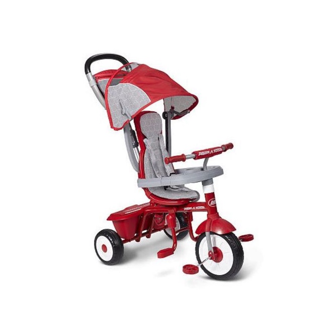 二手 RADIO FIYER 小紅蜂四合一折疊三輪推車 兒童 嬰兒 安全 腳踏車 百貨專櫃品牌