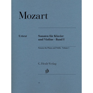 【599免運費】亨樂小提- HN77 Mozart Violin Sonatas, Vol.I 莫札特小提琴奏鳴曲第一冊